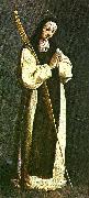 Francisco de Zurbaran martyred hieronymite nun oil painting reproduction
